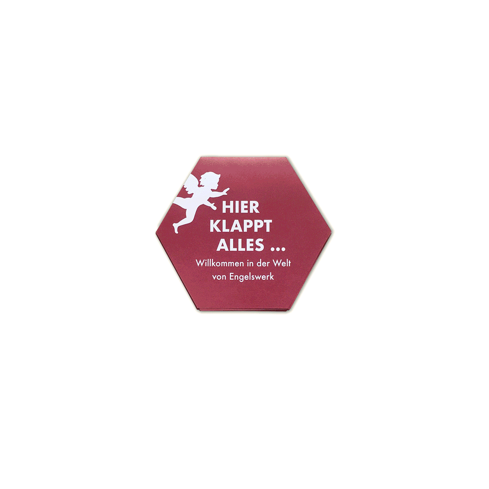 9289-20_Hexagon-Klappkarte-anim2-unbegrenzt Hexagon Klappkarte